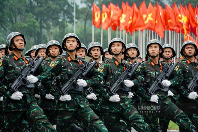 Trường Sĩ quan Phòng hóa đã công bố mức điểm sàn năm 2024. Ảnh: Trần Vương