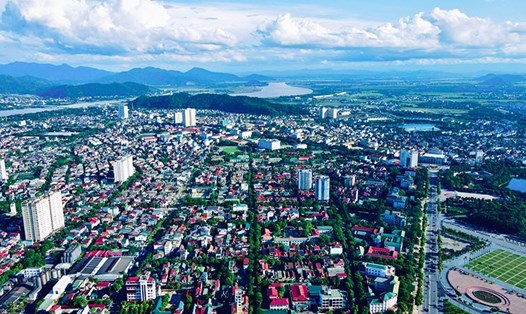 Hiện hệ số điều chỉnh đối với giá đất phi nông nghiệp tại địa bàn thành phố Vinh là 1,3. Ảnh: Quang Đại