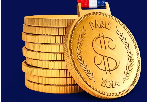 Tấm huy chương vàng Olympic 2024 sẽ giúp vận động viên ở một số quốc gia trở nên giàu có. Ảnh: Forbes