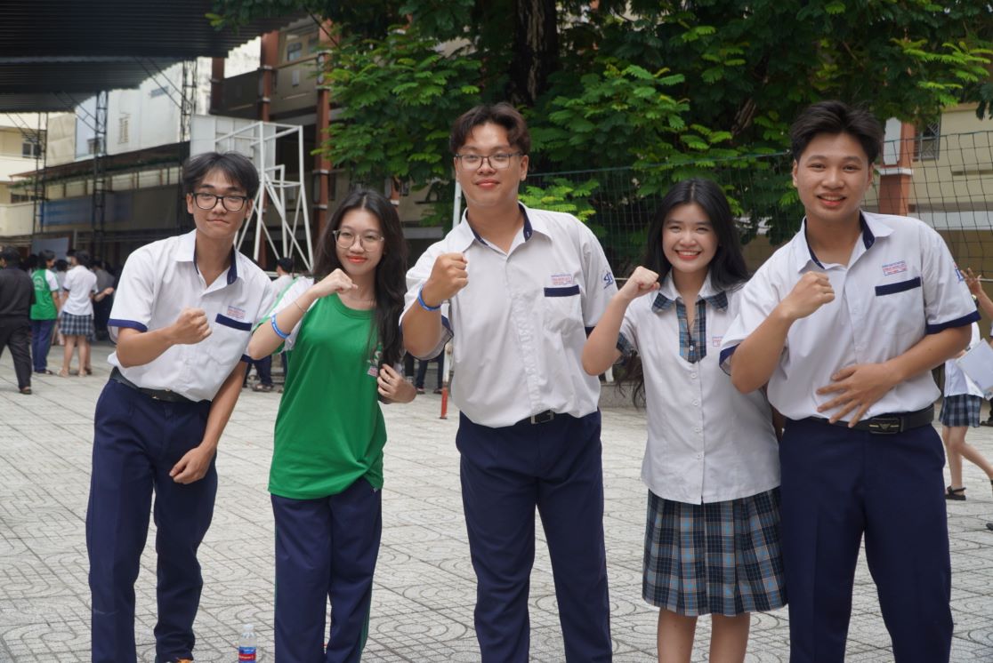 Thí sinh dự thi tốt nghiệp THPT năm 2024. Ảnh: Chân Phúc