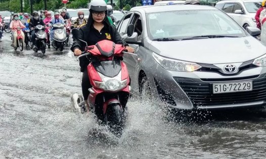 Nam Bộ đón nhiều đợt mưa lớn trong tháng 7. Ảnh minh họa: Minh Quân