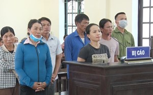 Tuyên phạt 7 bị cáo vụ phản đối xây dựng cảng Long Sơn tại Thanh Hóa