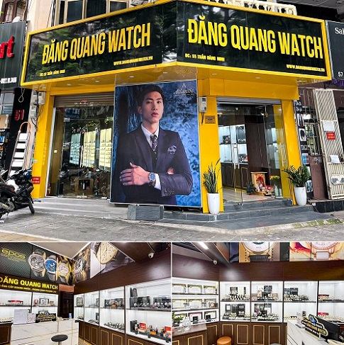 Cơ sở mới Đăng Quang Watch – 55 Trần Đăng Ninh với diện mạo mới sang trọng. Ảnh: Đăng Quang Watch