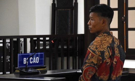 Bị cáo Thạch Hiêl tại phiên tòa. Ảnh: Nhật Hồ