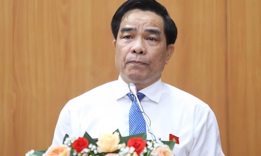 Tân Chủ tịch UBND tỉnh Quảng Nam Lê Văn Dũng. Ảnh VGP
