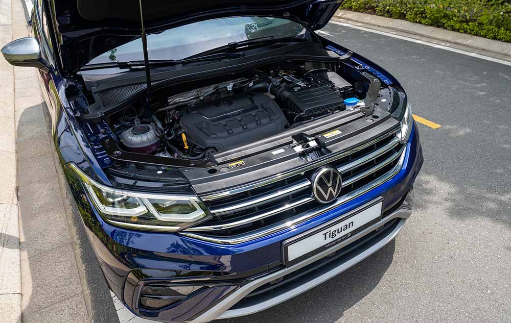 Động cơ Volkswagen Tiguan Platinum. Ảnh: Volkswagen