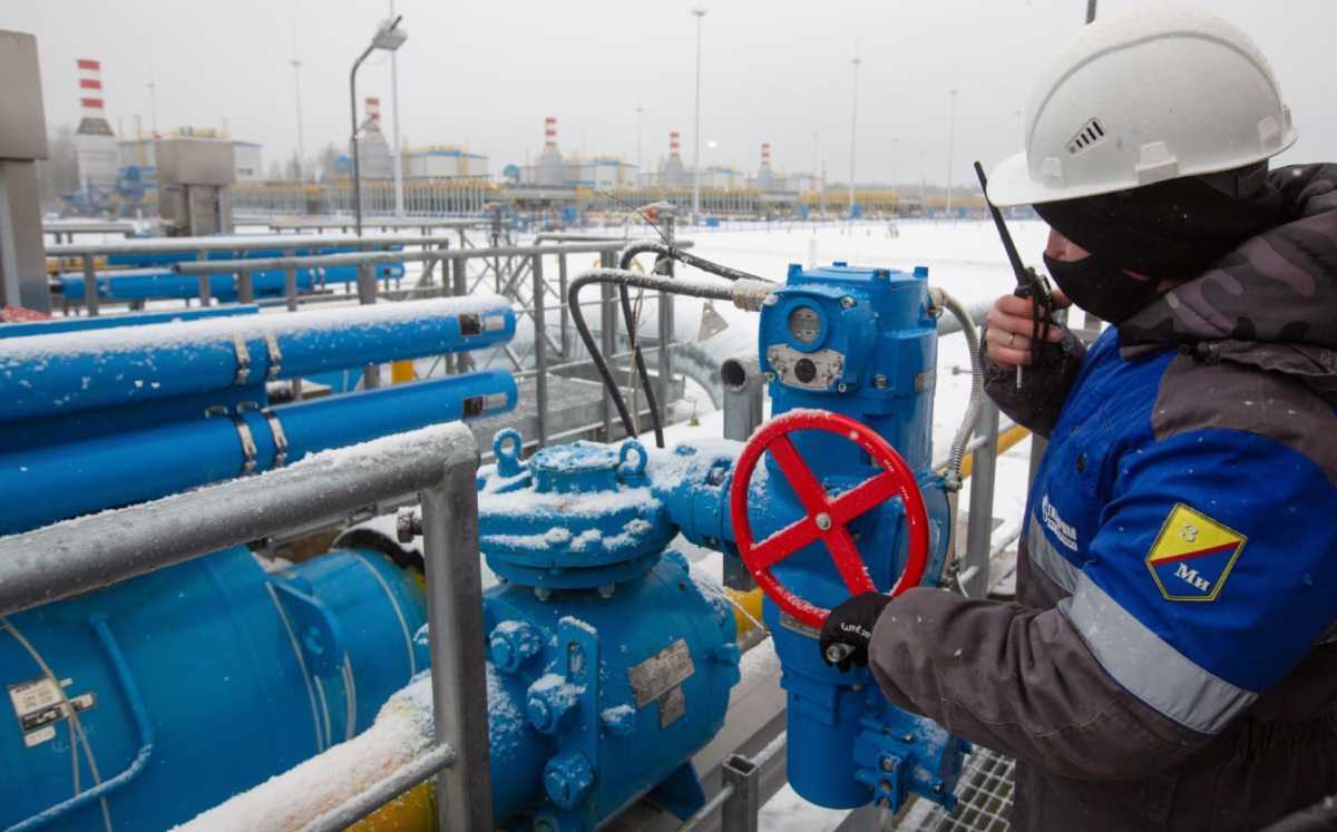 Một trạm khí đốt của Gazprom Nga. Ảnh: Gazprom
