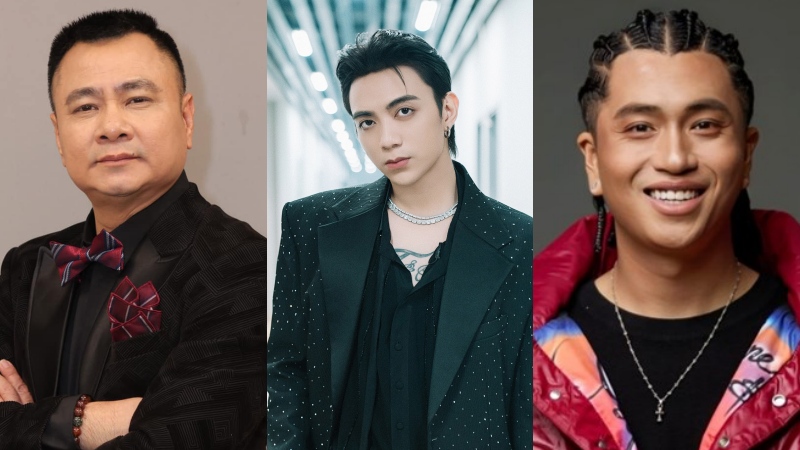 3 "anh tài" xuất thân trong gia đình có truyền thống làm nghệ thuật. Ảnh: Facebook nhân vật.