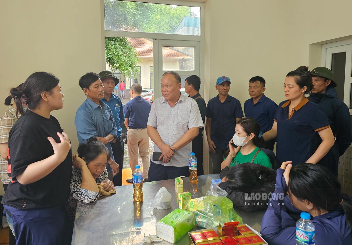 Ninh ông Nguyễn Hoài Sơn - Giám đốc Sở Lao động - Thương binh và Xã hội Quảng Ninh đã đến động viên thăm hỏi gia đình các nạn nhân, đề nghị Công ty giải quyết chế độ chính sách cho nạn nhân, đồng thời tiếp tục chăm no cho gia đình nạn nhân, đặc biệt là các trường hợp vợ không có việc làm, con còn nhỏ.