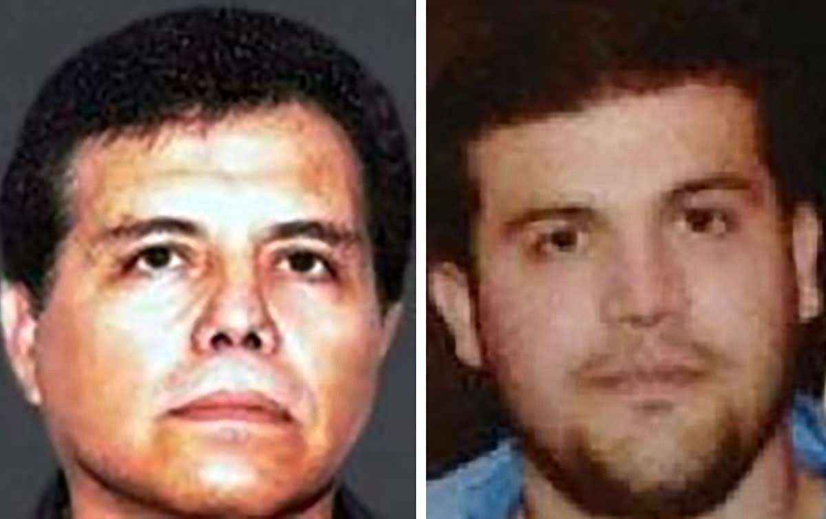 El Mayo Zambada (left) and Joaquin Guzmán Lopez (right), two leaders of the Sinaloa cartel. Photo: DEA.