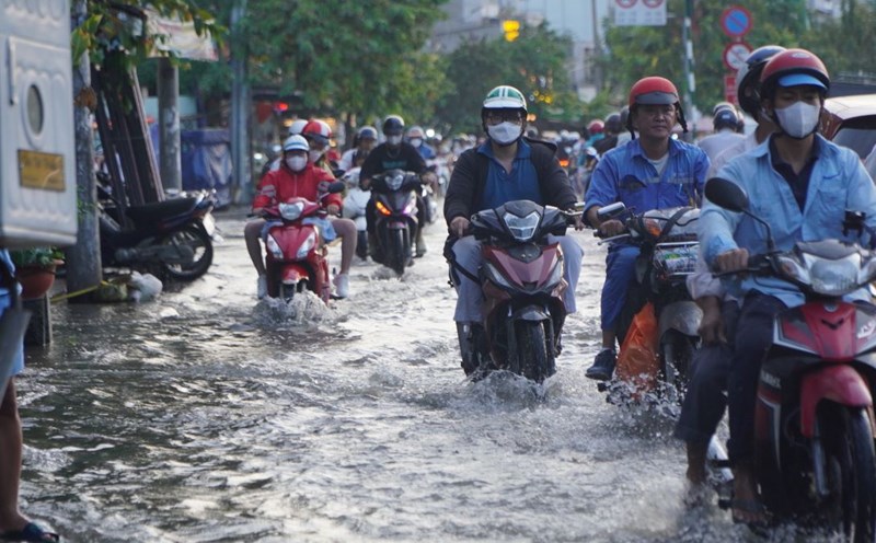 Mưa sẽ giảm dần ở khu vực Nam Bộ. Ảnh minh hoạ: Nguyên Chân