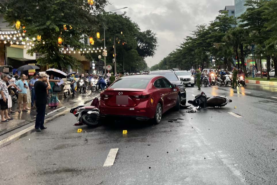 Scene of the accident. Photo: Provided by the police