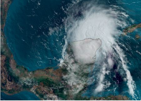 Superstorm Beryl has signaled a fierce storm season. Photo: CNN Weather