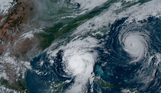 Forecasts show a hurricane season about to explode next month. Photo: NOAA
