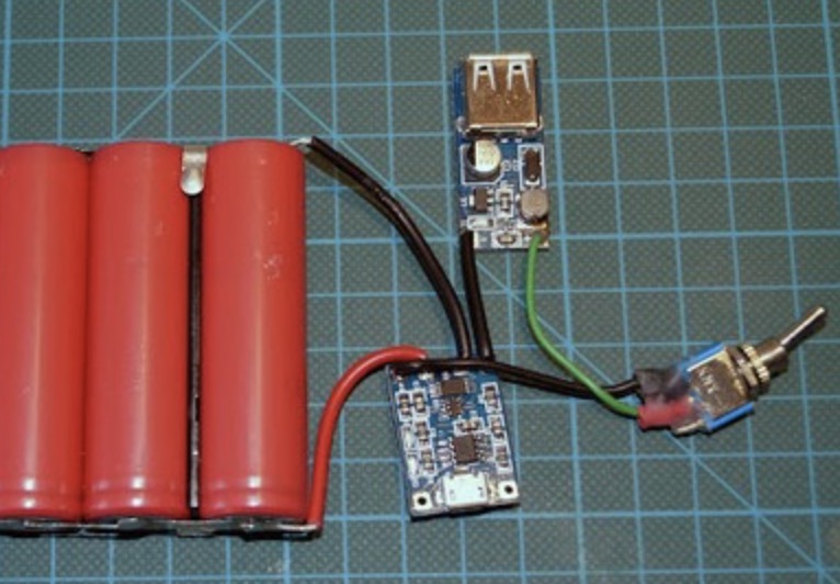 Many users have bought batteries and components to make their own backup batteries. Screenshots