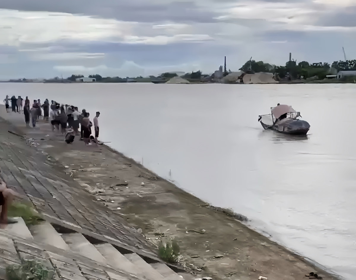 Khu vực sông Ninh Cơ (Nam Định). Ảnh: Bảo Đoan