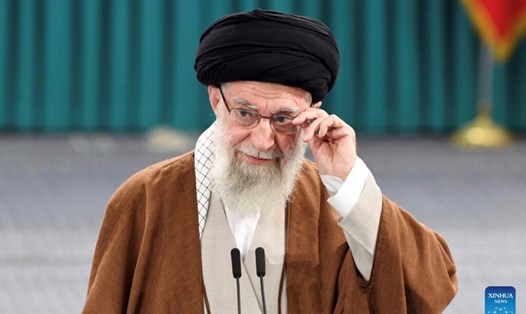 Đại giáo chủ Iran Ali Khamenei. Ảnh: Xinhua