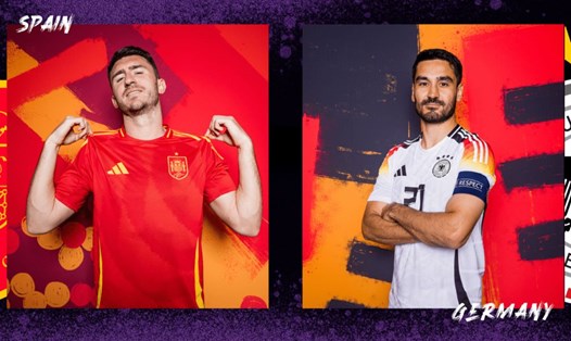 Tây Ban Nha vs Đức là cặp đấu giữa 2 ứng cử viên nặng ký cho ngôi vô địch EURO 2024. Ảnh: Opta