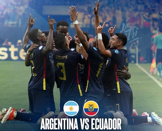 Liệu Ecuador có thể ngăn cản Argentina vào chung kết Copa America 2024?