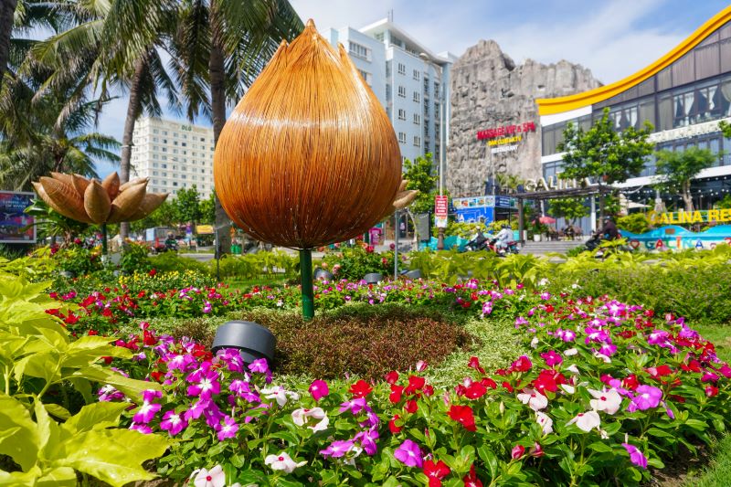 Theo Ban quản lý bán đảo Sơn Trà và các bãi biển du lịch Đà Nẵng, đường hoa được thực hiện theo chủ trương của UBND thành phố để biển Đà Nẵng có thêm không gian đáp ứng nhu cầu vui chơi giải trí, check-in ngày càng tăng của du khách.
