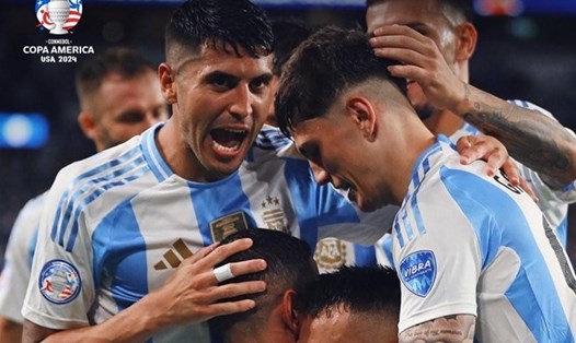 Tuyển Argentina gặp Ecuador ở trận tứ kết Copa America 2024. Ảnh: Copa America
