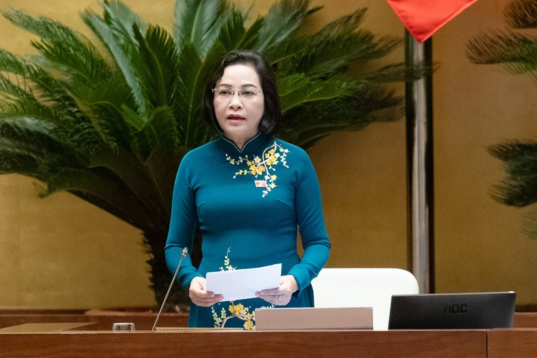 Phó Chủ tịch Quốc hội Nguyễn Thị Thanh. Ảnh: QH.
