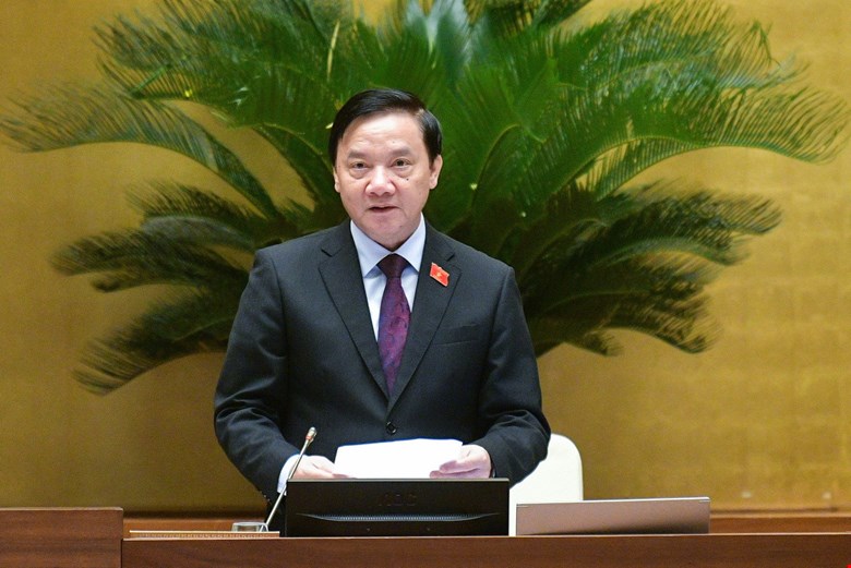 Phó Chủ tịch Quốc hội Nguyễn Khắc Định. Ảnh QH.