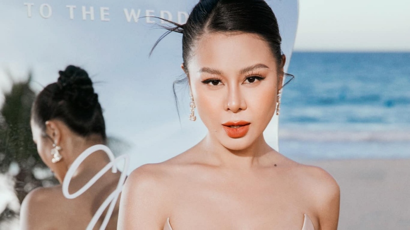 Nam Thư gây chú ý khi bị tố làm người thứ ba. Ảnh: Facebook nhân vật.