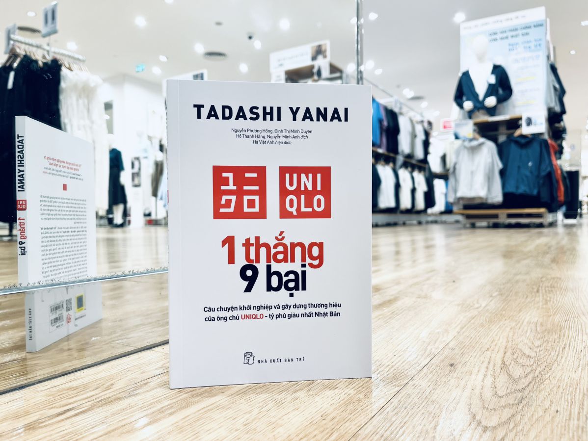 Cuốn sách "1 thắng 9 bại". Ảnh: Nhà xuất bản