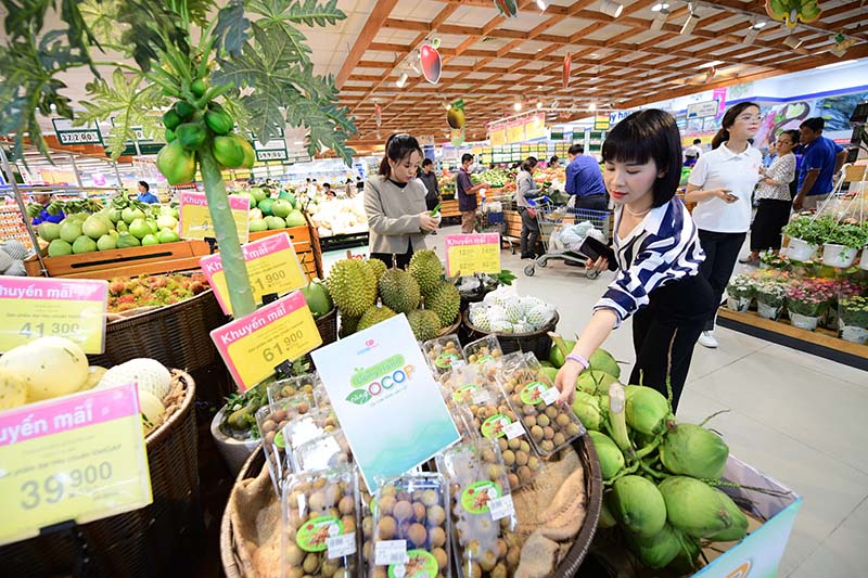 Hàng OCOP kinh doanh tại hệ thống Co.opmart, Co.opXtra, Co.op Food … đạt chuẩn 3 sao, 4 sao, đảm bảo chất lượng hàng hóa. Ảnh: DN cung cấp