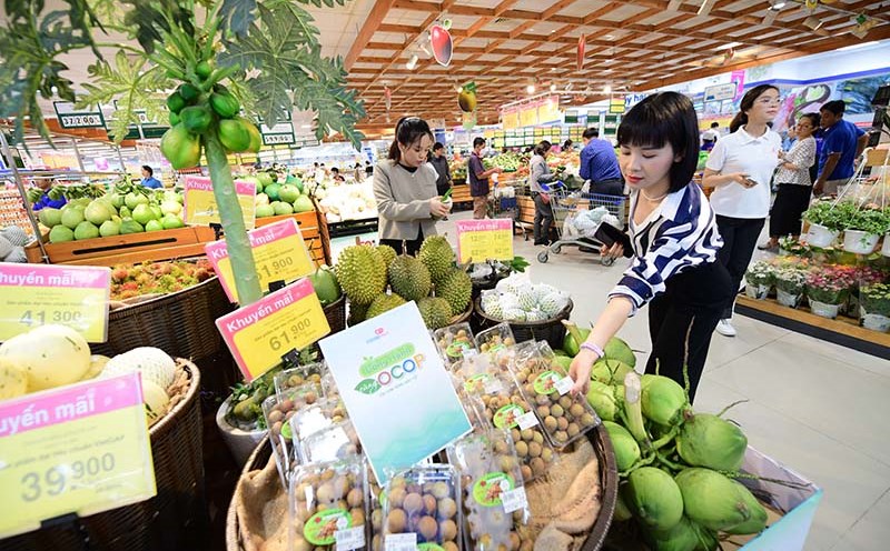 Hàng OCOP kinh doanh tại hệ thống Co.opmart, Co.opXtra, Co.op Food … đạt chuẩn 3 sao, 4 sao, đảm bảo chất lượng hàng hóa. Ảnh: DN cung cấp