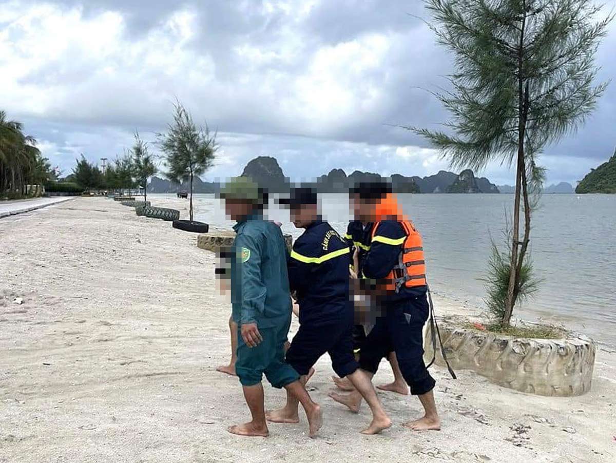 Cơ quan chức năng đã tìm thấy thi thể cháu bé và bàn giao cho gia đình lo hậu sự. Ảnh: Người dân cung cấp