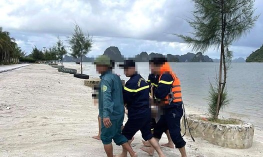Cơ quan chức năng đã tìm thấy thi thể cháu bé và bàn giao cho gia đình lo hậu sự. Ảnh: Người dân cung cấp