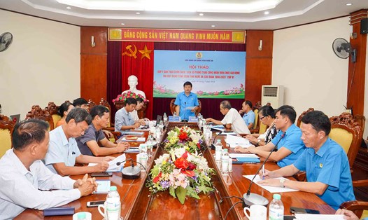 Toàn cảnh buổi hội thảo. Ảnh: Duy Chương.