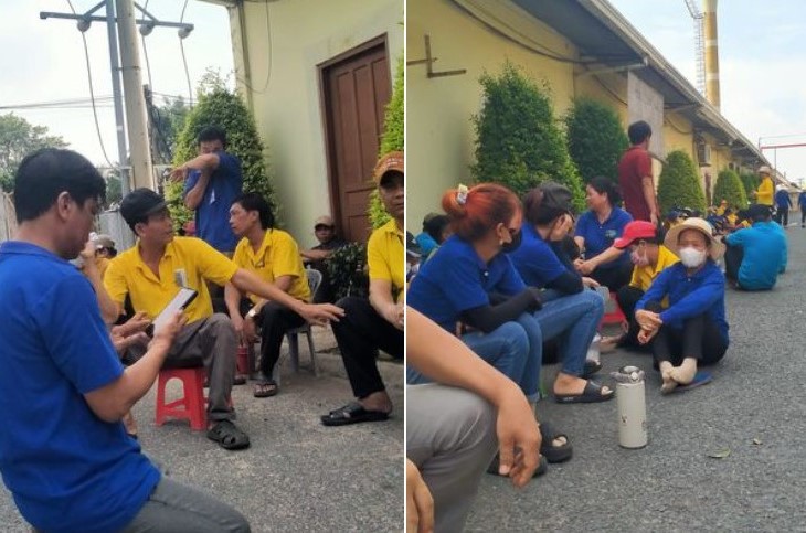 Công ty Cổ phần XNK H.S hứa sẽ sớm chi trả tiền lương và đóng tiền BHXH cho người lao động. Ảnh: Dương Bình