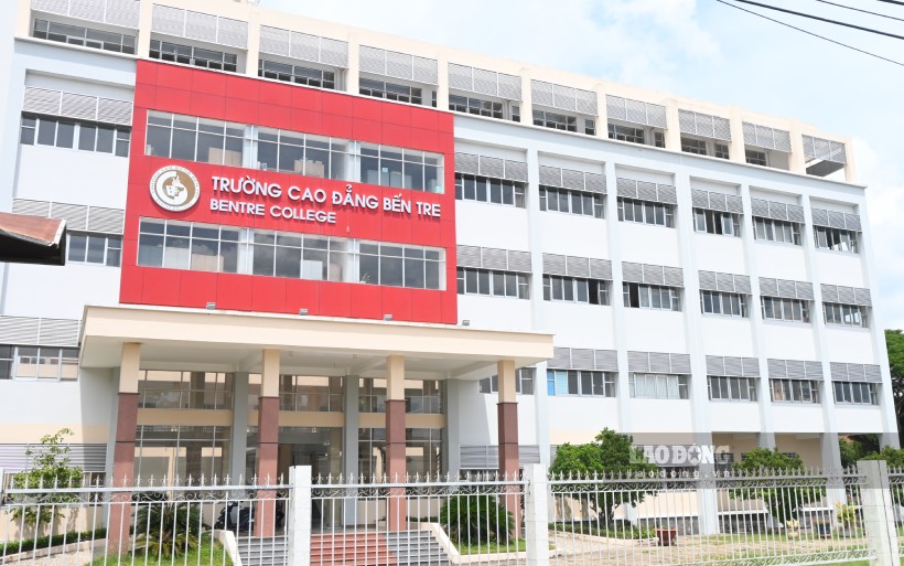 Trường Cao đẳng Bến Tre. Ảnh: Thành Nhân 