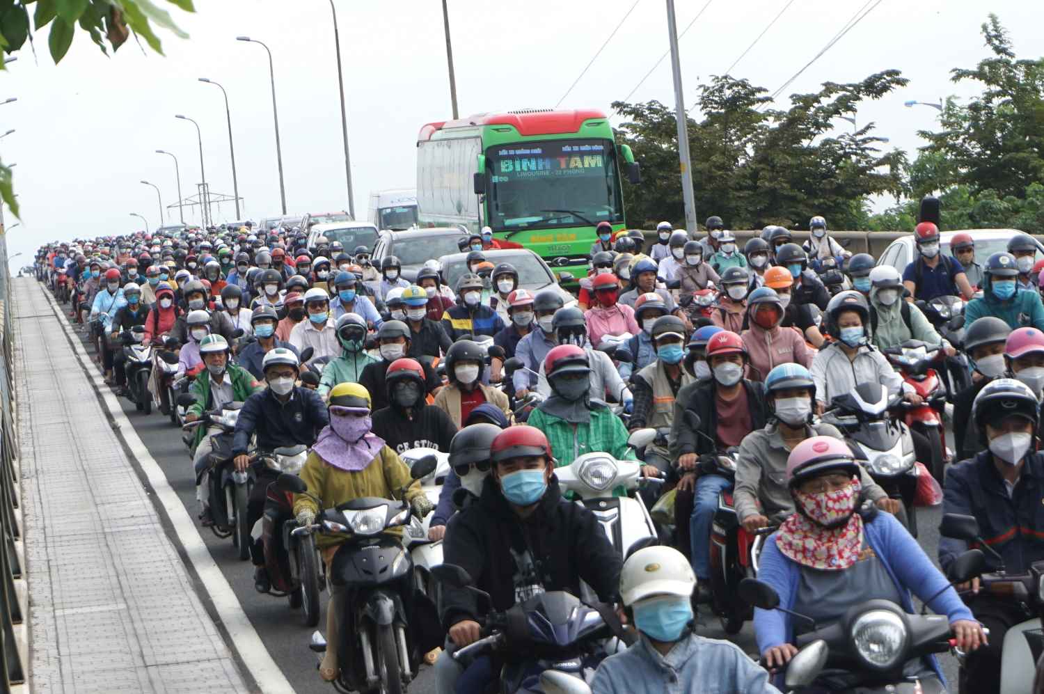 Thời tiết Nam Bộ hôm nay nắng. Ảnh: Minh Quân