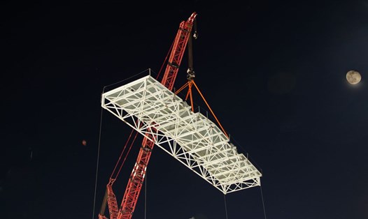 Công trường xây dựng nhà máy điện hạt nhân Akkuyu ở Thổ Nhĩ Kỳ. Ảnh: Rosatom