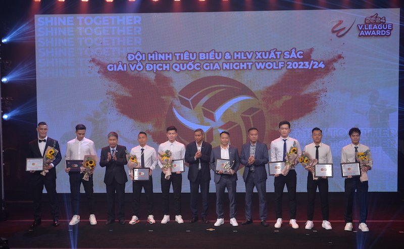 Đội hình tiêu biểu V.League 2023-2024. Ảnh: VPF