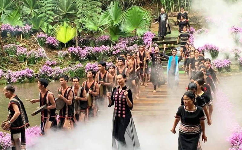 Ngành du lịch của huyện Kon Plông đóng vai trò quan trọng trong việc phát triển kinh tế toàn tỉnh. Ảnh: Lê Nguyên