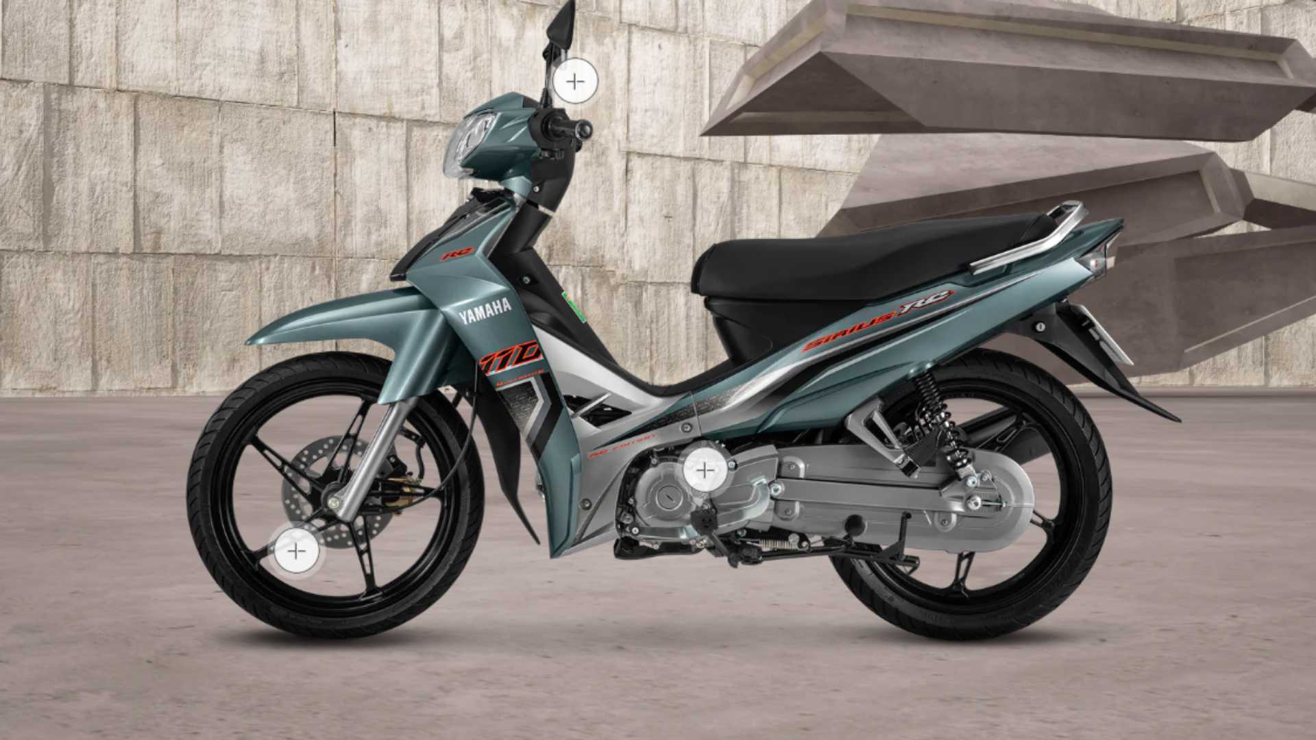 Xe máy cho người lao động. Ảnh: Yamaha 