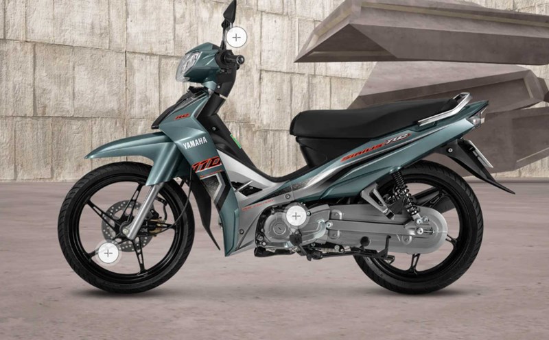 Xe máy cho người lao động. Ảnh: Yamaha