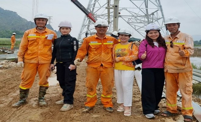 Hậu phương công nhân ngành điện chung sức đưa Dự án đường dây 500kV mạch 3 về đích