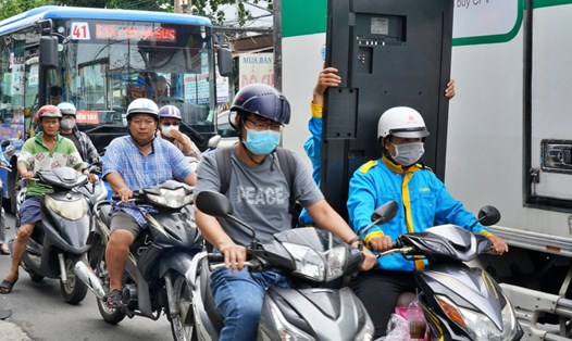 Thời tiết Nam Bộ ngày nắng nóng. Ảnh: Anh Tú