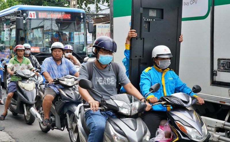 Thời tiết Nam Bộ ngày nắng nóng. Ảnh: Anh Tú