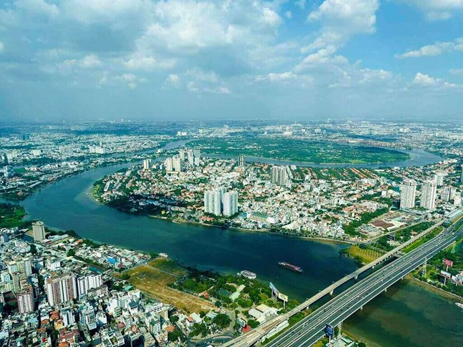 Bảng giá đất TPHCM điều chỉnh tăng mạnh sẽ có nhiều tác động đến doanh nghiệp và thị trường bất động sản. Ảnh minh họa: Bảo Chương