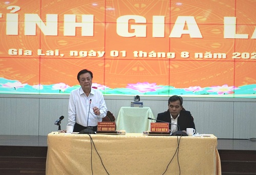 Minister Le Minh Hoan spoke at the conference. Photo: Thanh Tuan