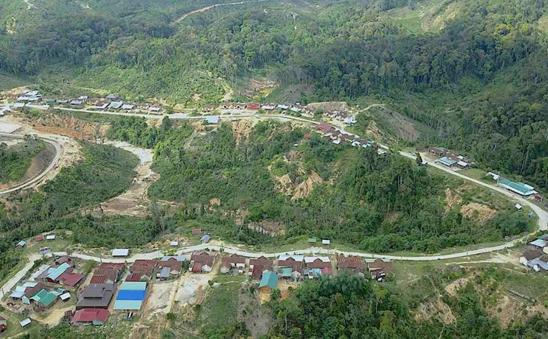 Kon Plông (Kon Tum), khu vực xảy ra 43 trận động đất trong 4 ngày qua. Ảnh: Lê Nguyễn