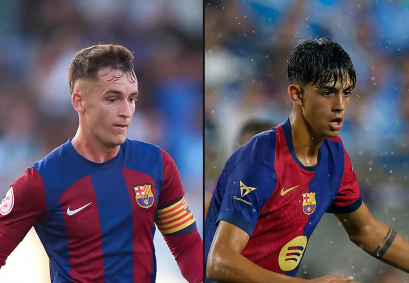 Marc Casado và Marc Bernal là những hi vọng mới của Blaugrana ở hàng tiền vệ. Ảnh: FC Barcelona