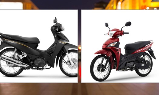 Hai mẫu xe máy số tầm giá 20 triệu cho công nhân. Đồ họa: Ngọc Diệp.